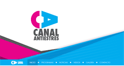 Desktop Screenshot of canalantiestres.tv